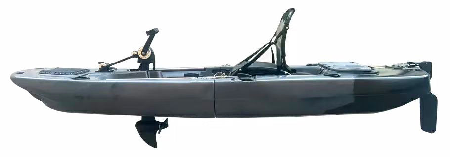 9.5ft Modular Raider Pedal Fishing Kayak | Propeller Drive | Super  Lightweight, 400lbs Capacity | Easy to Store - Easy to Carry |No roof Racks  - No